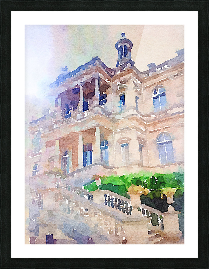 Summer in Paris Picture Frame print