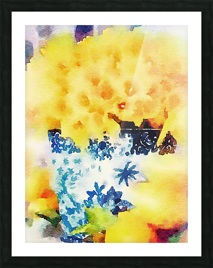 Daffodils Picture Frame print