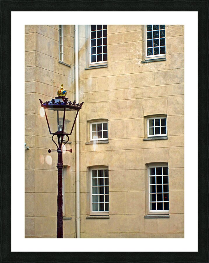 Amsterdam Light Post Picture Frame print