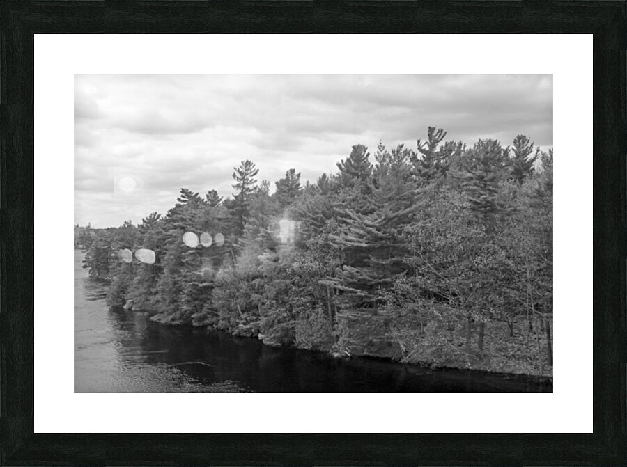 Changing Colours B&W Picture Frame print