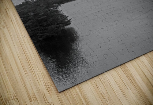 Never Ending Water B&W Timeless Scenery Photography puzzle