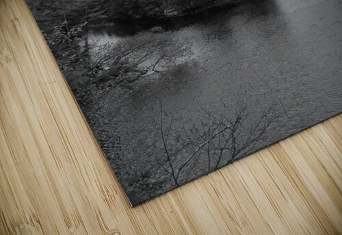 Clouds and Islands B&W Timeless Scenery Photography puzzle