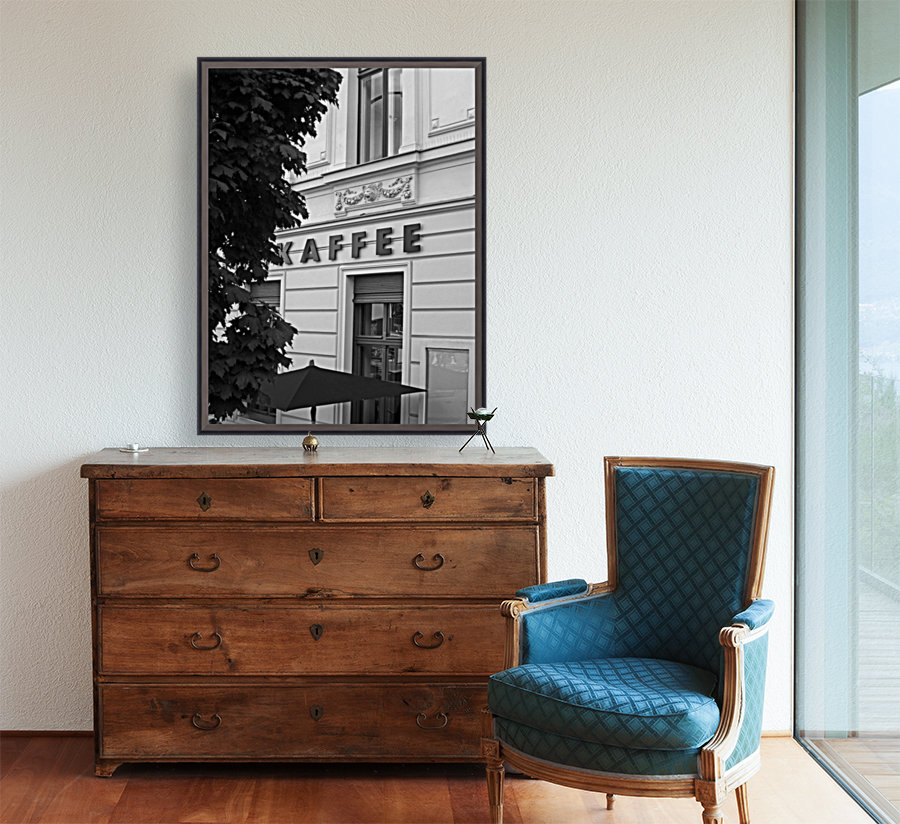 Kaffee - in Germany B&W Reproduction