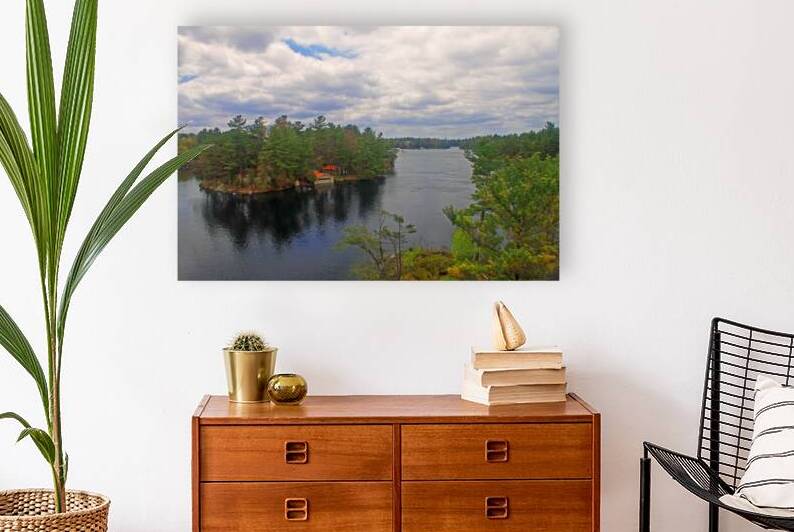 Huddled in the Trees in 1000 Islands by Timeless Scenery Photography