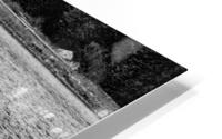 Into The Blue B&W - Alaska HD Metal print