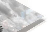 A Cloudy Day B&W HD Metal print