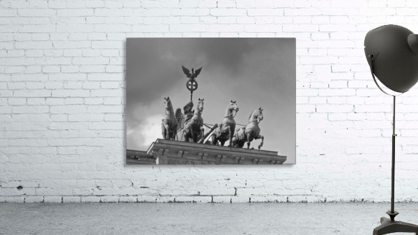 Brandenburg Gate Berlin Germany B&W Wall Preview