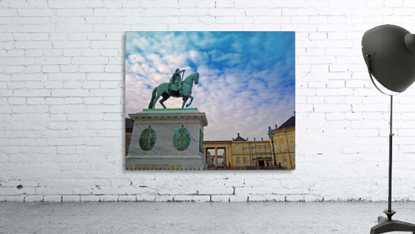 Frederick V Statue in Denmark Wall Preview