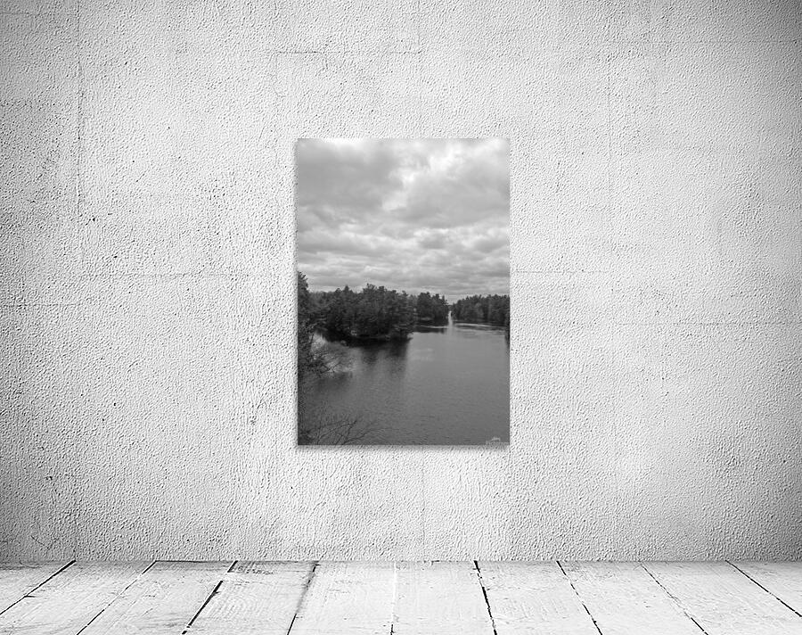 Clouds and Islands B&W Wall Preview