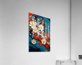 Flowers by Pollock Acrylic Print