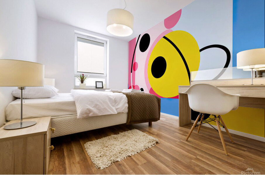 Pop Art Abstract Mural print