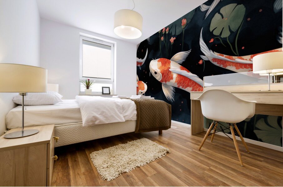 Koi Carp 1 Mural print
