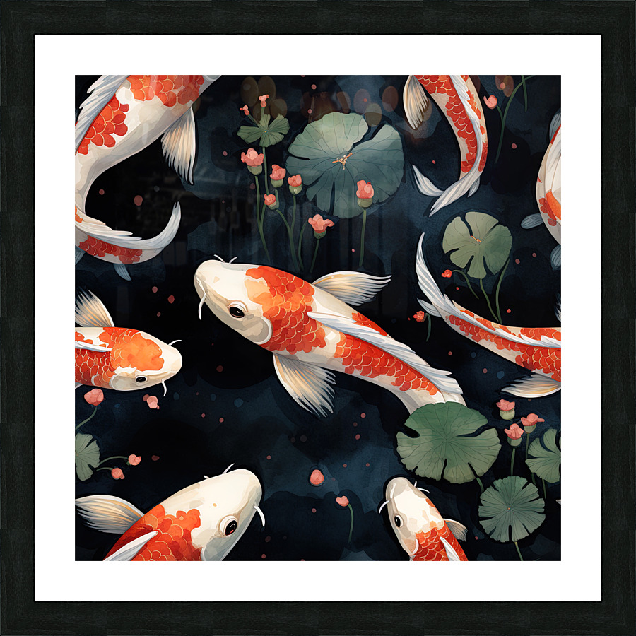 Koi Carp 1 Picture Frame print