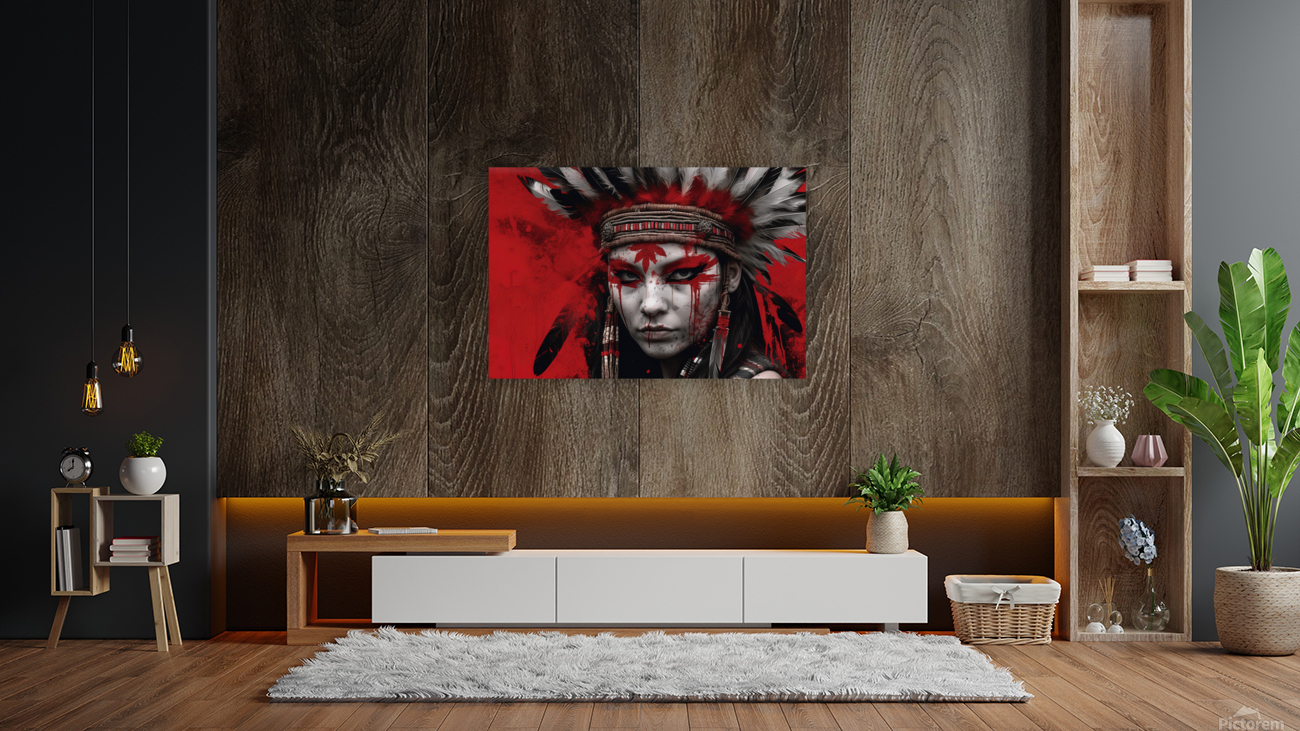 Black Red Nativepunk  1 Reproduction