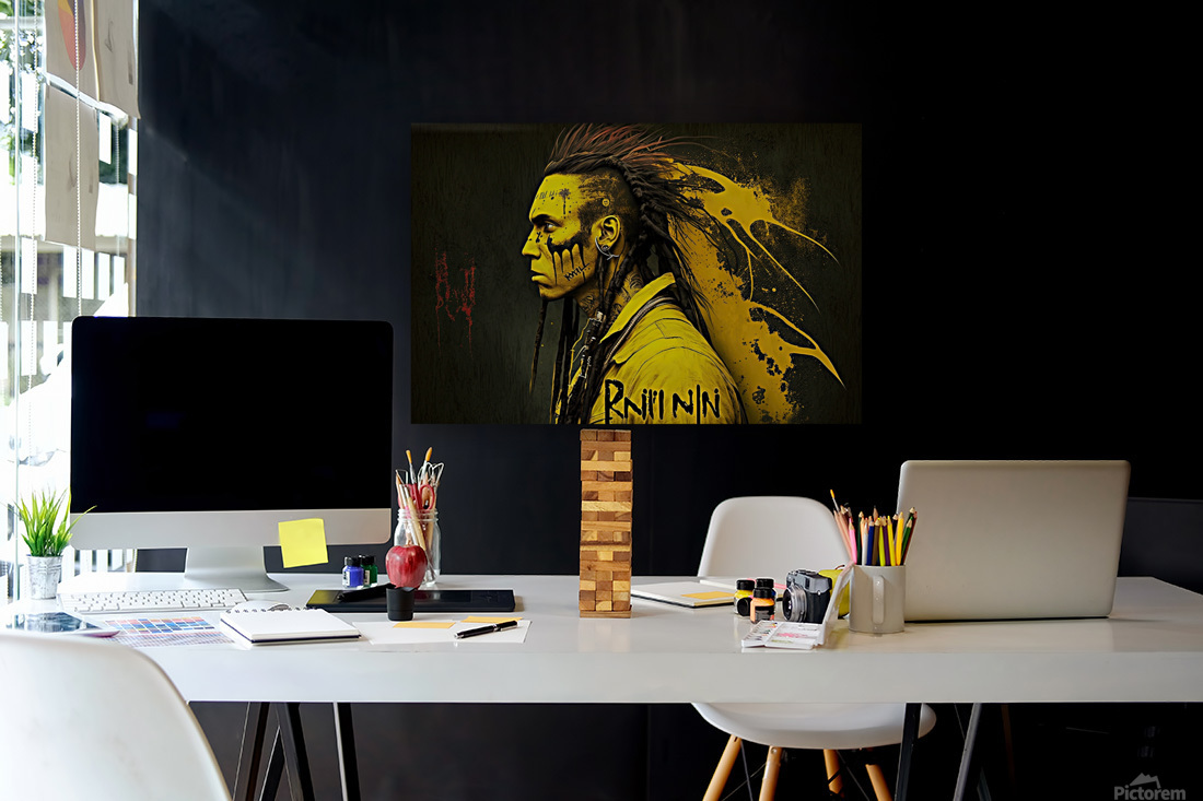 Yellow Nativepunk  2 Reproduction