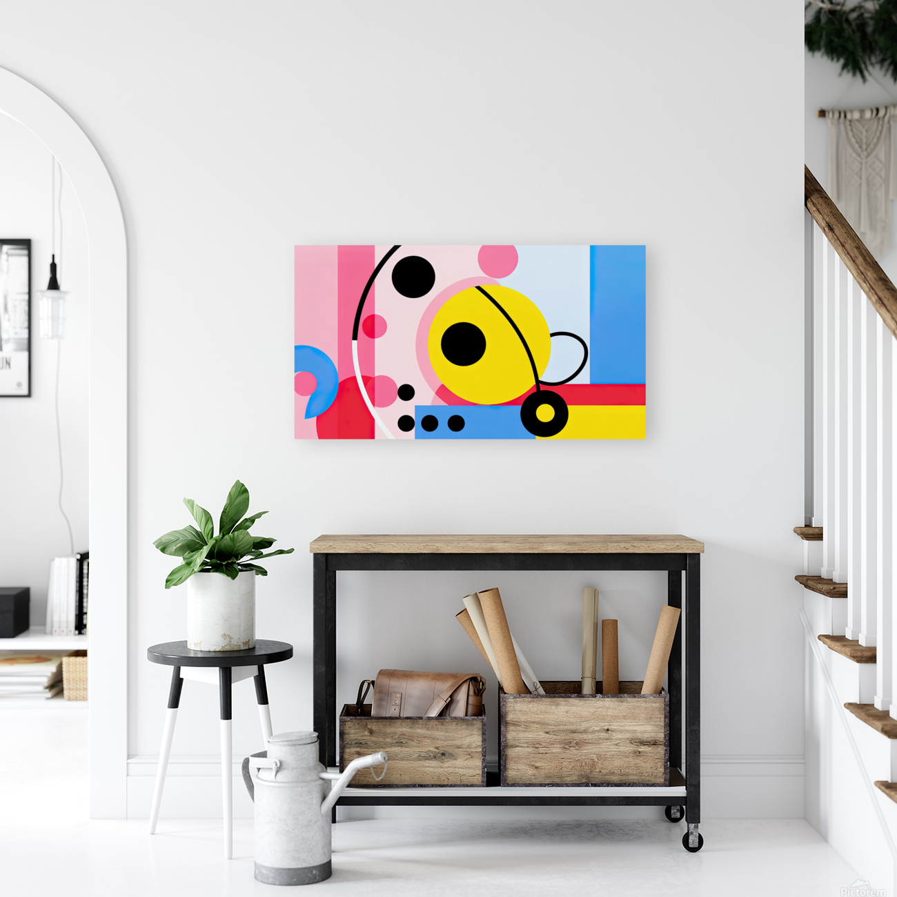 Pop Art Abstract Reproduction
