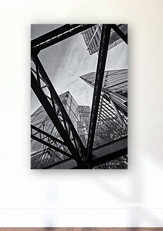 London Skyline Architecture Abstract  by John D Williams