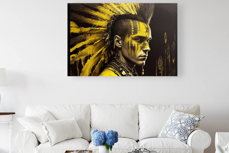 newartJimbo9988 yellow nativepunk 90bdd11d ed9b 4 by John D Williams