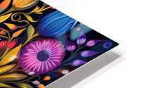 Night Flowers HD Metal print