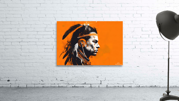 Orange Nativepunk  1 Wall Preview