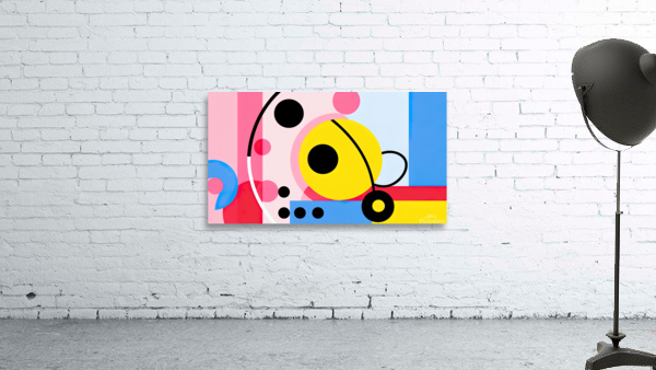Pop Art Abstract Wall Preview
