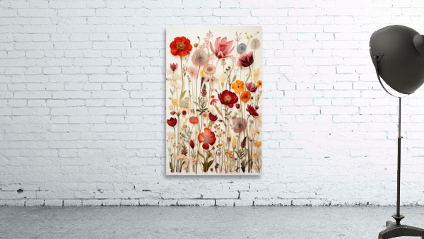 Flower Visions Wall Preview