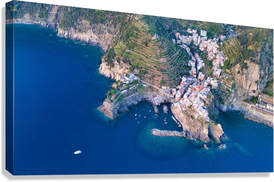 Cinque Terre from above