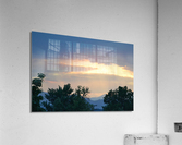 Sun breaking out of the trees to the heaven’s  Acrylic Print