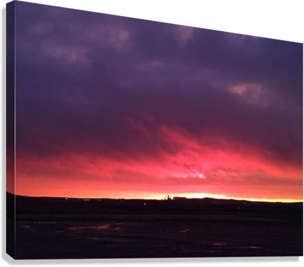 The amazing skies over the central US Canvas Print