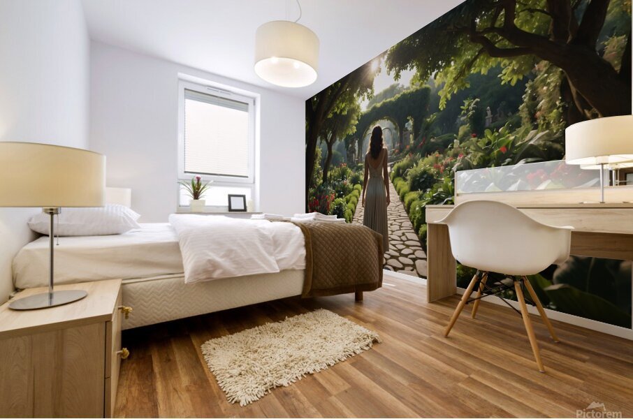Eden Mural print