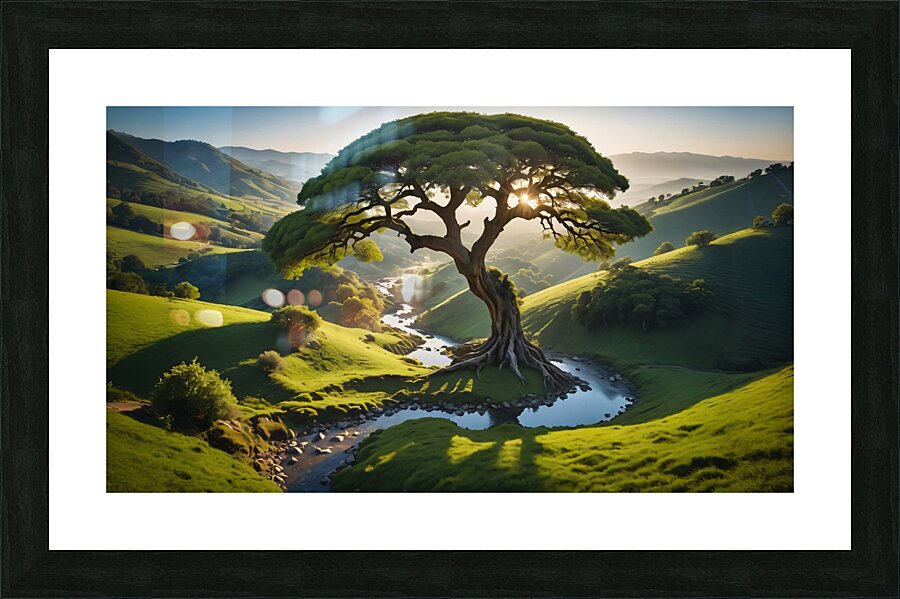 Decou-verte Picture Frame print