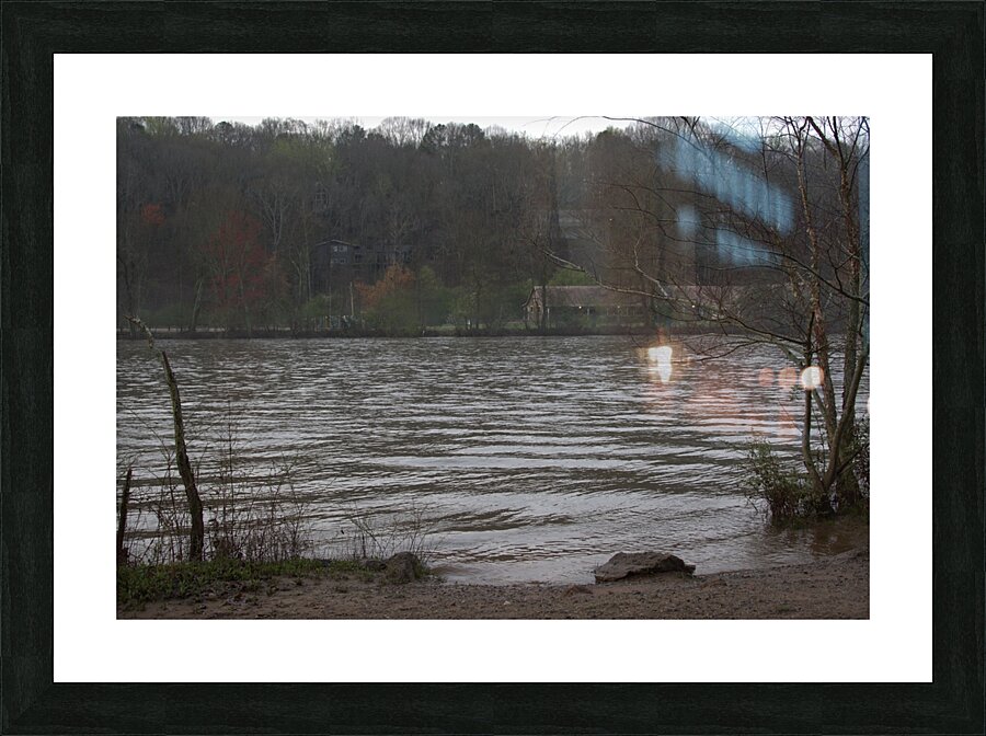 Enjoying the View Picture Frame print