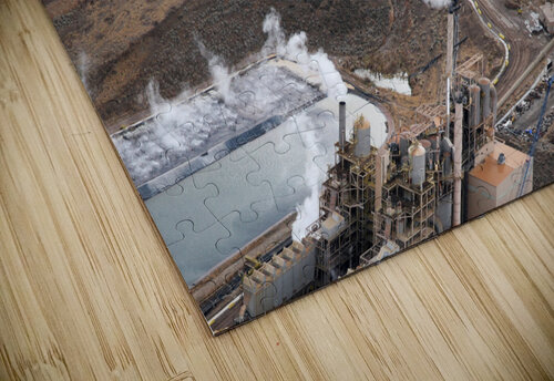 Mining Camp Aerial View Evan Petty Photography puzzle