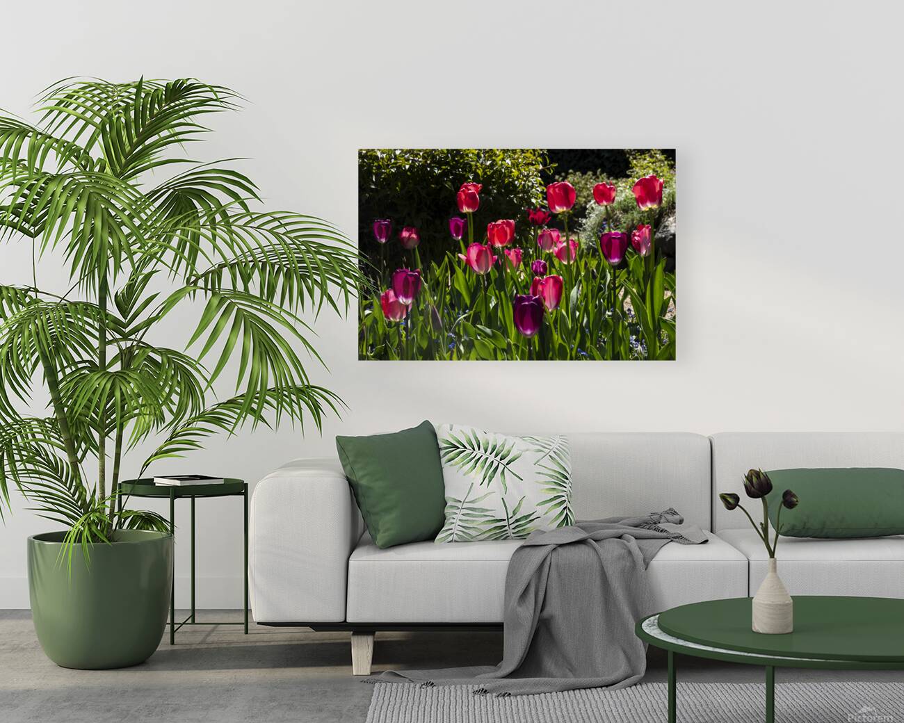 Glowing Tulips Reproduction