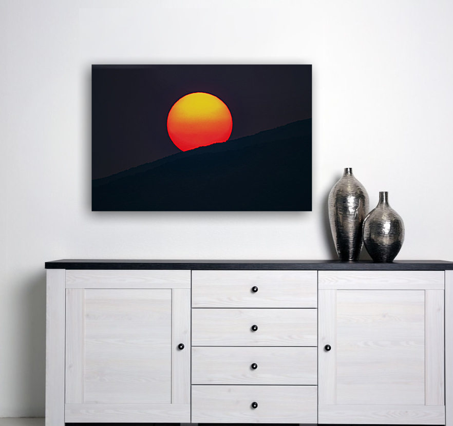 Sunrise Over the Mountain Reproduction