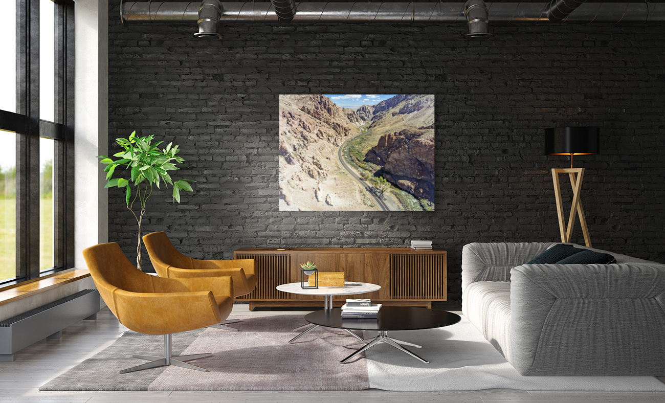 Walker River Canyon View Reproduction