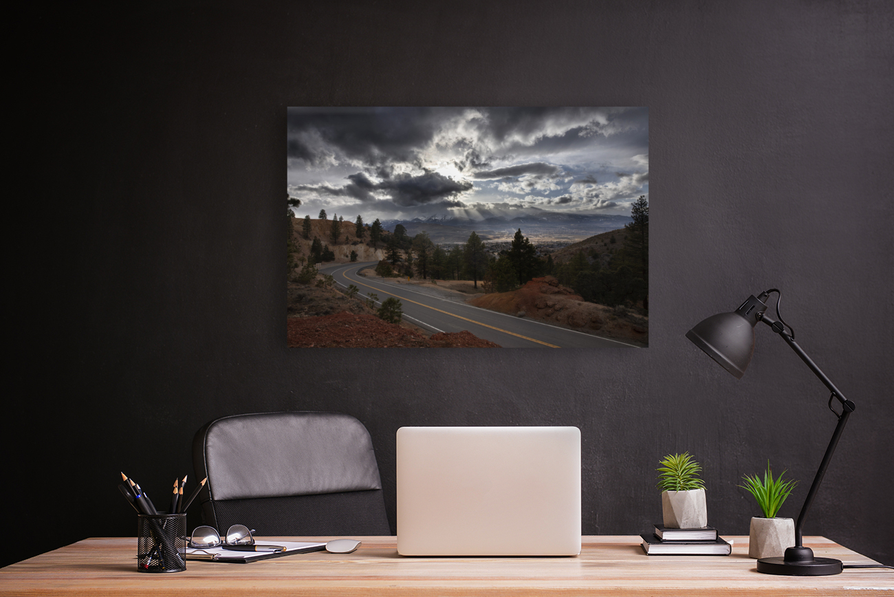 Storm Clouds from Comstock Highway Reproduction
