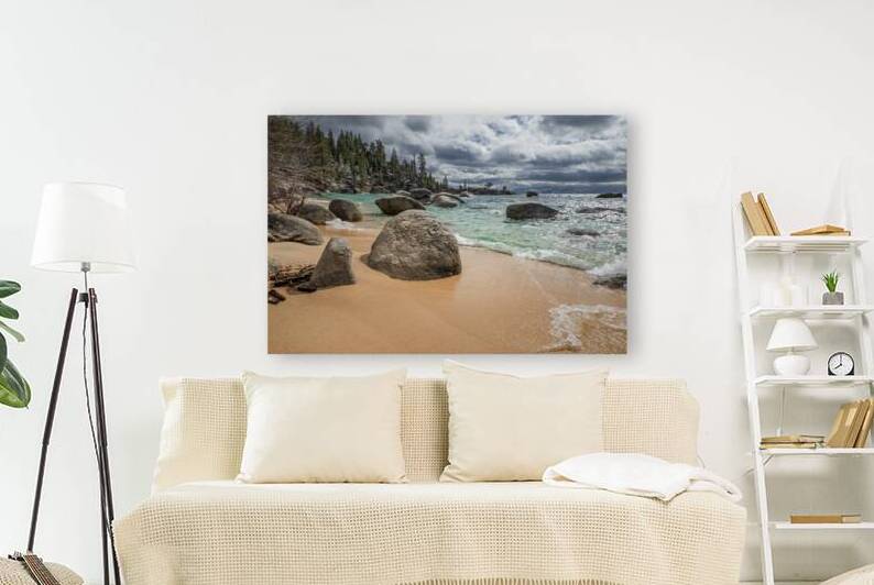 Secluded Beach at Lake Tahoe by Evan Petty Photography