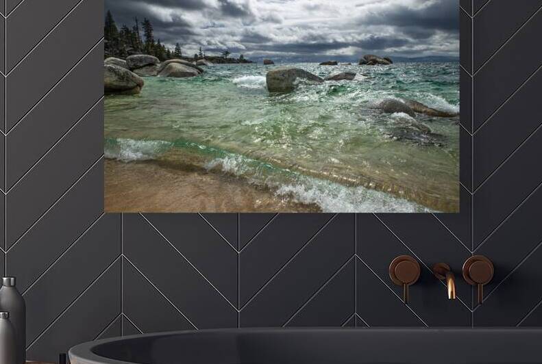 Lake Tahoe Wave Curl by Evan Petty Photography
