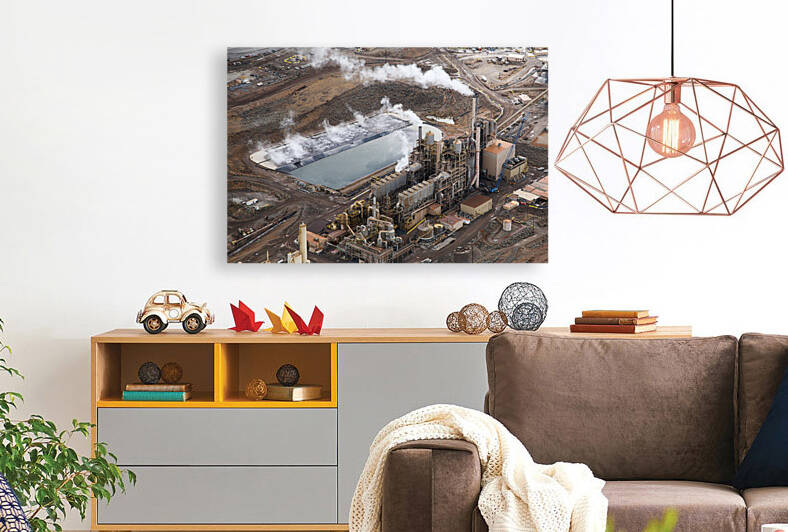 Mining Camp Aerial View by Evan Petty Photography