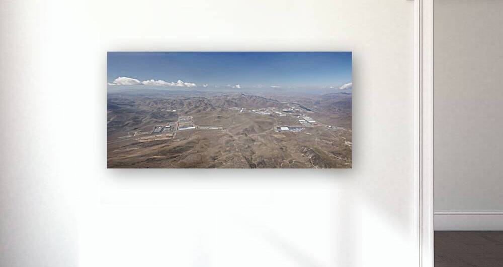 Wide Panoramic Aerial view of TRIC in Northern NV by Evan Petty Photography