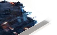 Glowing Yosemite Firefall HD Metal print