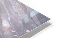 Frozen Tailing Pond HD Metal print