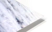 Over the Clouds and Mountains HD Metal print