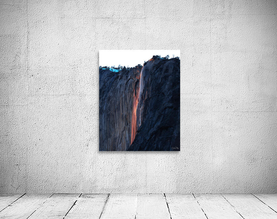 Glowing Yosemite Firefall Wall Preview