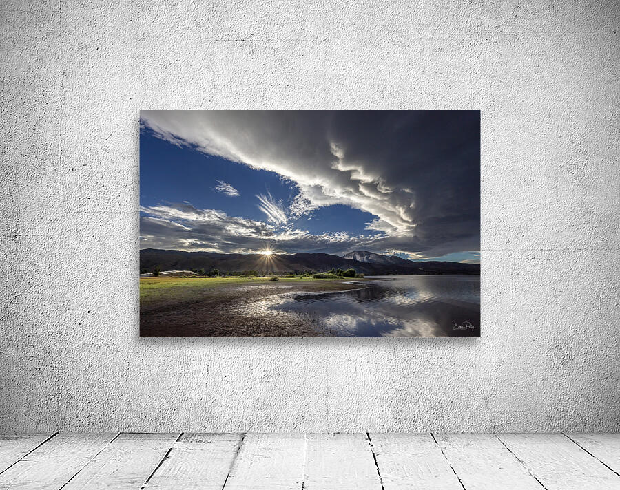 Sunset at Waters Edge Wall Preview