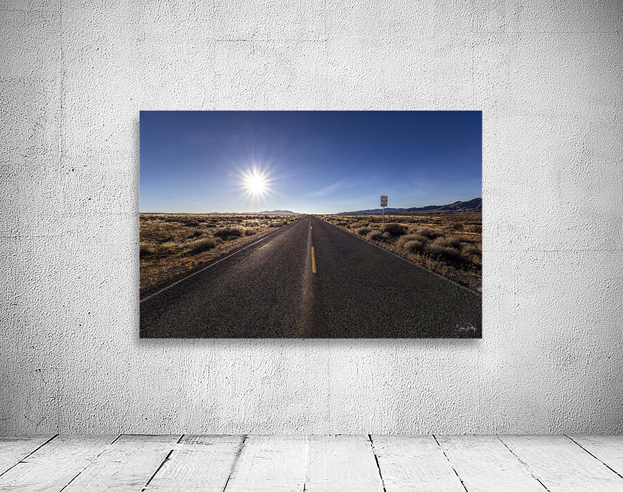 Remote Nevada Highway  Wall Preview