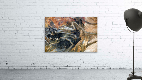 Down a Mining Road Wall Preview
