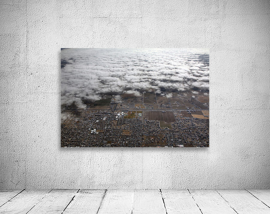 Clouds Obscuring a Town Wall Preview