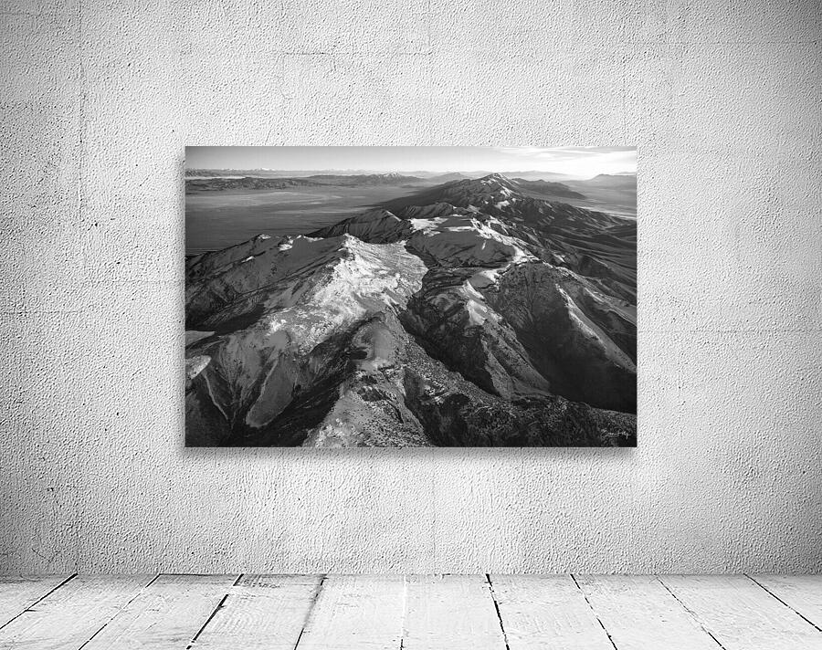 Tobin Mountain Range in Winter Wall Preview